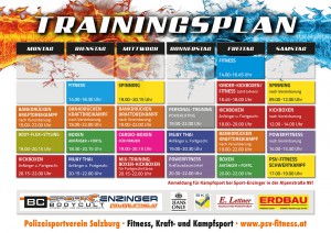 PSV Fitness Trainingsplan